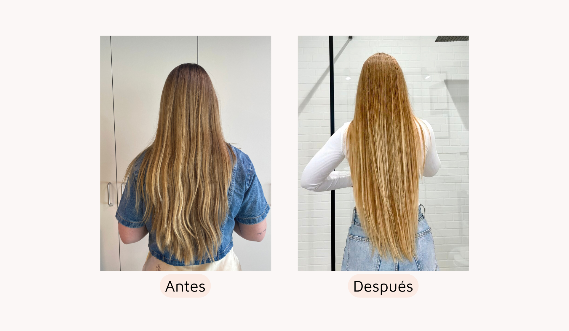 "Mi pelo está mucho más fuerte, con más cuerpo y movimiento. Incluso cuando voy a la peluquería me lo dicen"