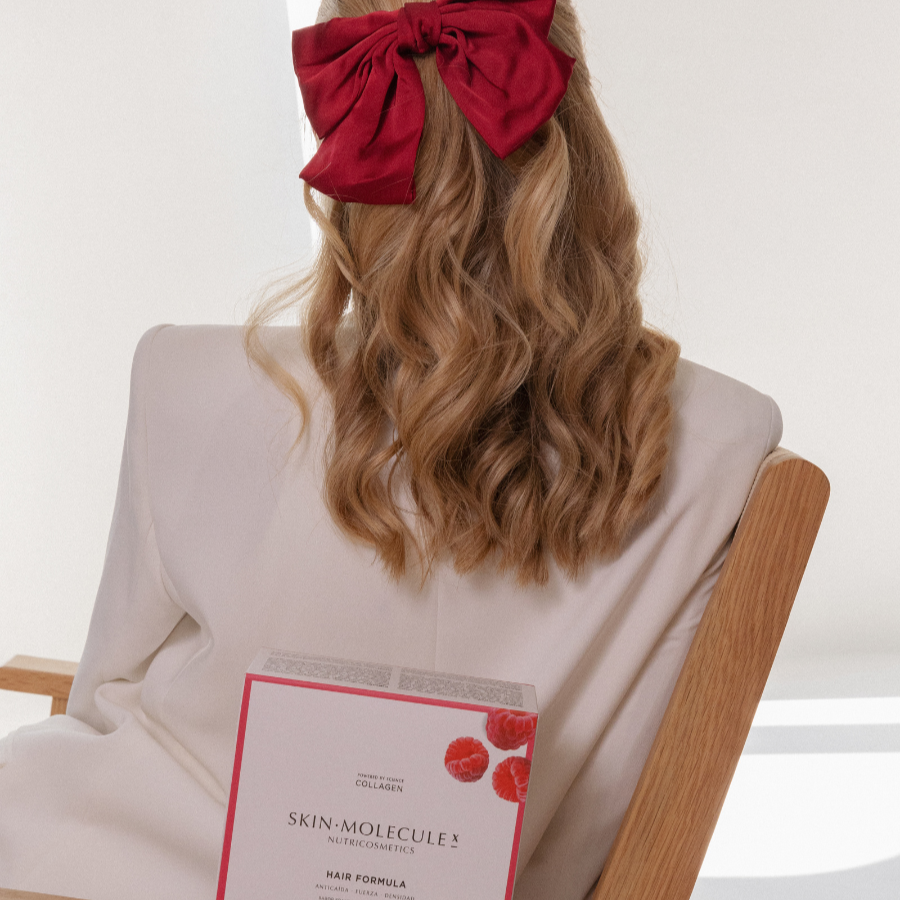 Frena la caida de pelo plan 90 días Hair Formula SKIN MOLECULE X