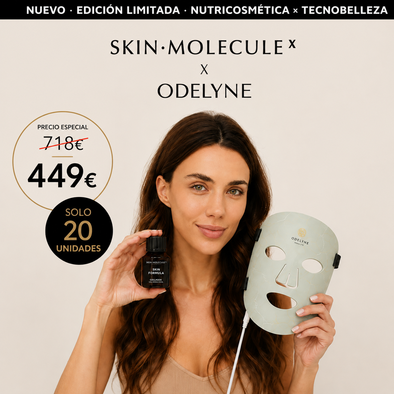 Summer Skin Edition | Plan Skin Formula 90 Días + Mascarilla LED Odelyne