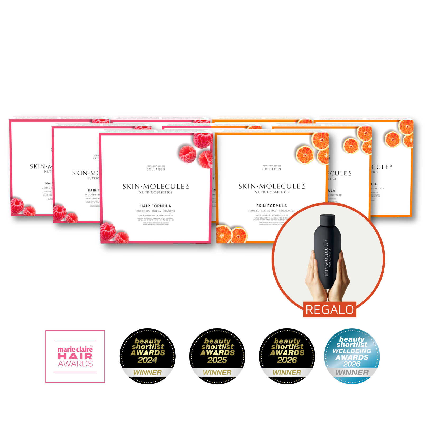 Pack 90 Días SKIN FORMULA y HAIR FORMULA