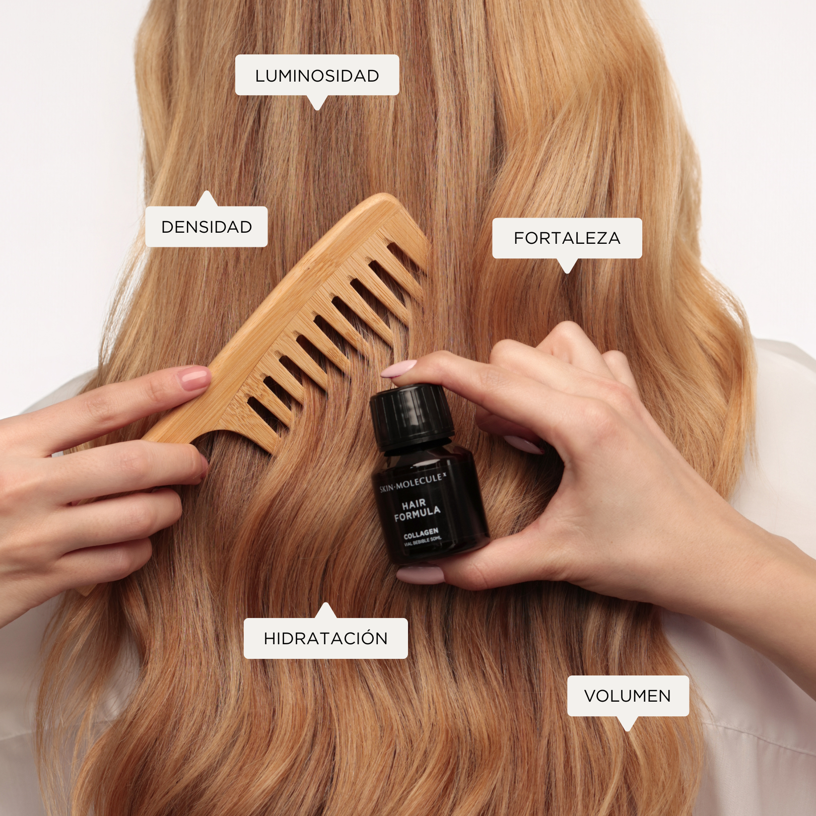 HAIR FORMULA · COLÁGENO PARA PELO · PLAN 27 DÍAS