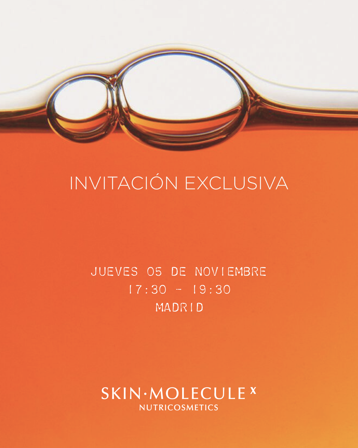 EXCLUSIVE BEAUTY AFTERWORK |  SKIN MOLECULE X