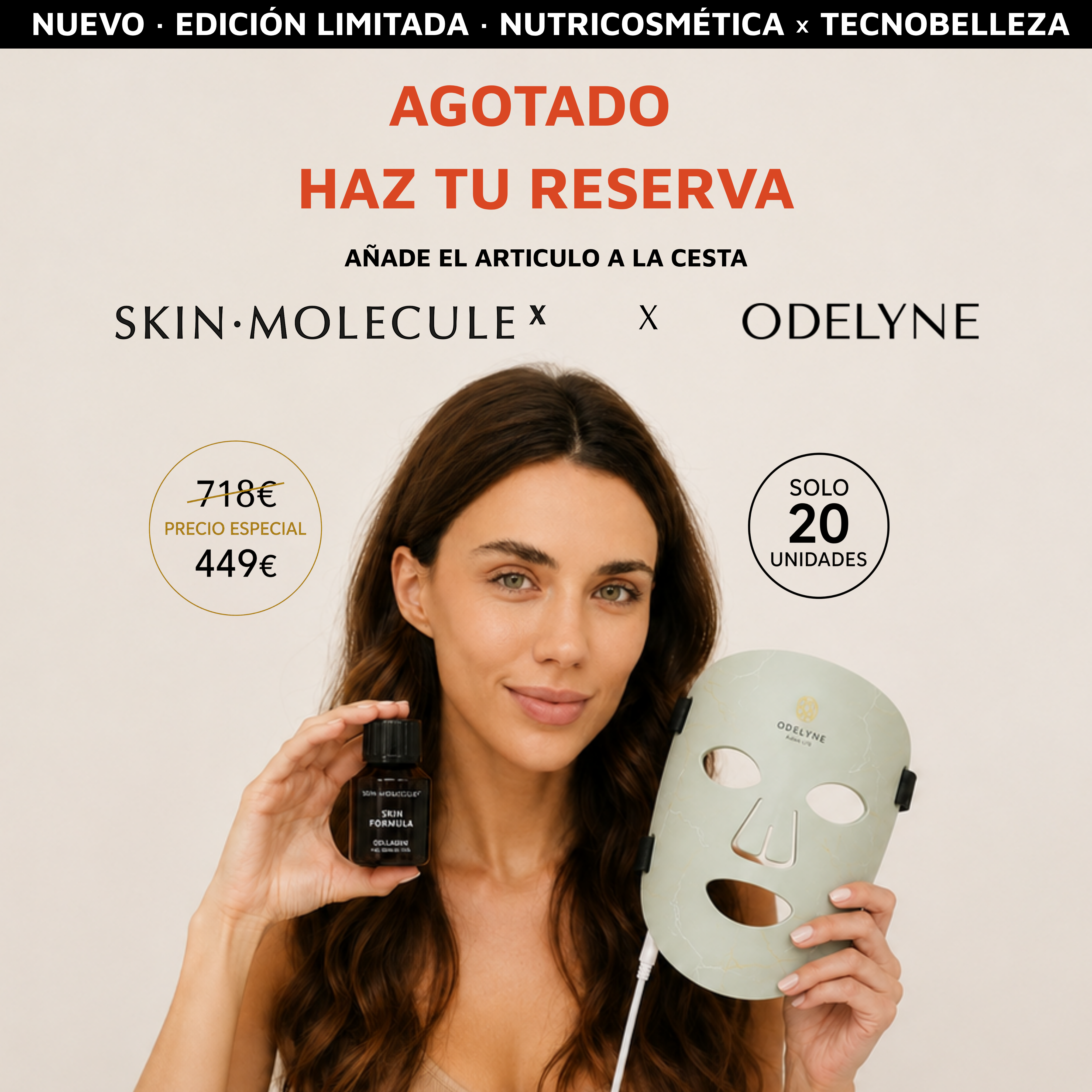Summer Skin Edition | Plan Skin Formula 90 Días + Mascarilla LED Odelyne