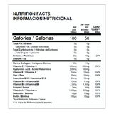 Información nutricional SKIN FORMULA